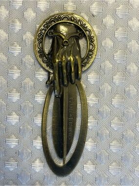 HBO Game of Thrones Hand of‎ the King Metal Bookmark 2015 Official Licensed #664